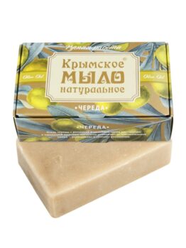 Крымское мыло натуральное на оливковом масле «Череда»