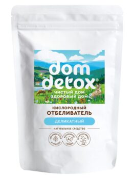 Кислородный отбеливатель «Dom Detox» - Деликатный